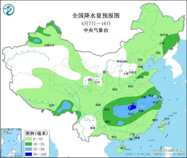 農諺說：大到暴雪大雨范圍中心已定，60年一遇冷春？(圖1)