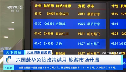 六國赴華免簽政策滿月 入境旅客數量大增！中外企業迎來新機遇