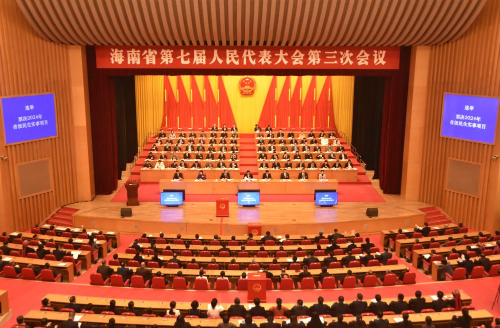 “民主”定“民生”――海南票決產(chǎn)生2024年省級民生實事項目(圖2)