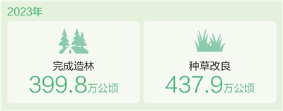 我國完成造林399.8萬公頃新數據新看點