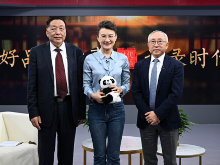 【講好品牌故事，記錄時代中國】 央視董倩專訪畢棚溝景區鄭敬凱、陳平安
