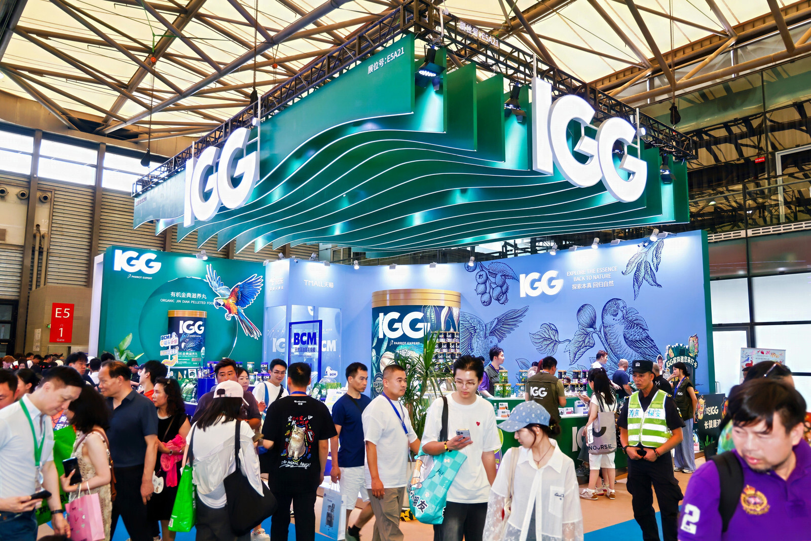 IGG 鸚鵡閃耀上海亞寵展 以創新產品引領鸚鵡新潮流(圖1)